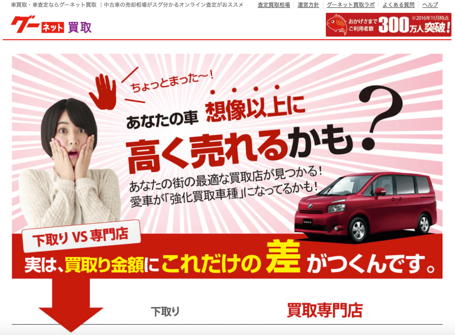 gooネット買取FV